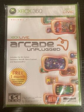 Xbox Live Arcade Unplugged Vol. 1 (Microsoft Xbox 360, 2006)